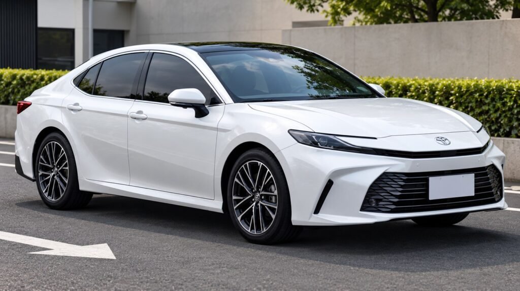 Toyota Camry sedan for Umrah taxi rides, Holy Transport