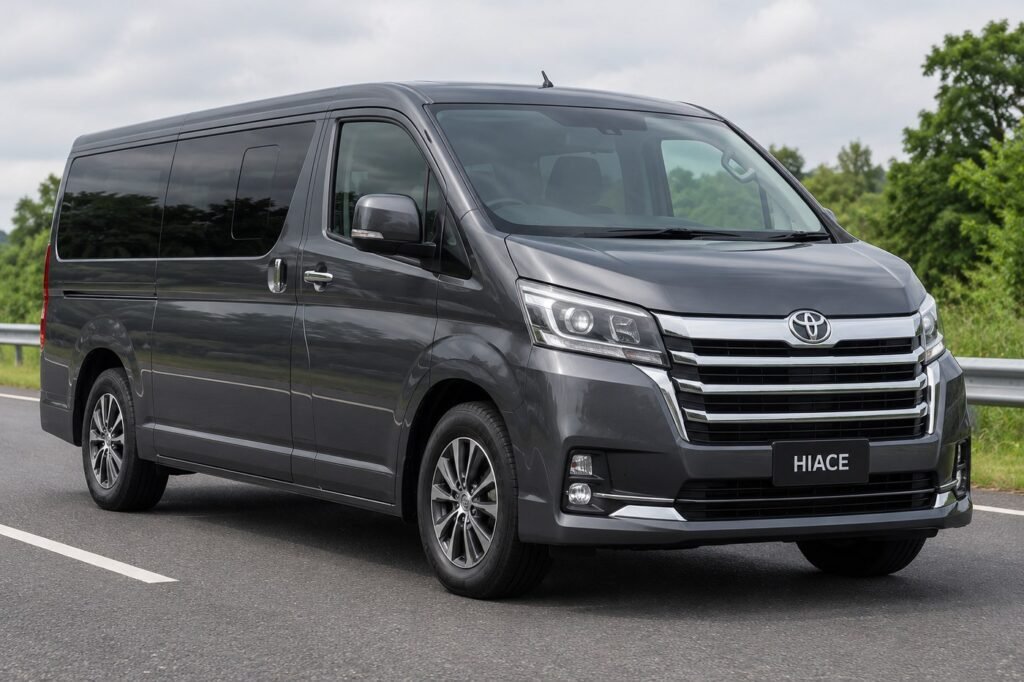 Toyota Hiace 10-seat van for Umrah groups, Holy Transport